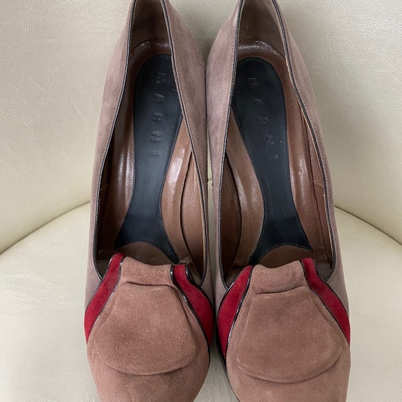 Marni Suede Heels - Picture 5 of 6